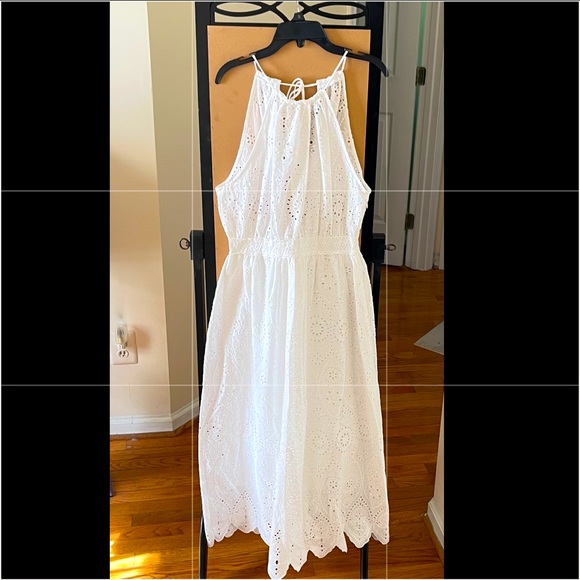 Zara Dresses & Skirts - Zara Summer Dress,ZARA OPEN EMBROIDERED DRESS.
NEW W/TAGS.
(NWT
